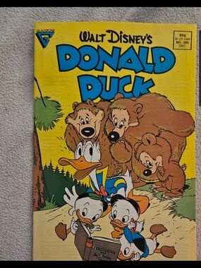 DONALD DUCK VTG 1987 #260 Rare 2 In CGC CENSUS Raw Grade 9-9.4